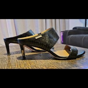 Elegant Black Calvin Klein Heels